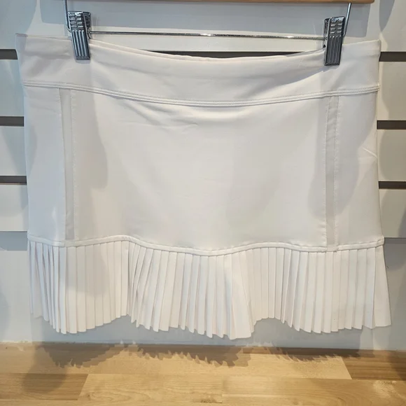 Inphorm White Pleated Tennis Skirt - Picture 2 of 5